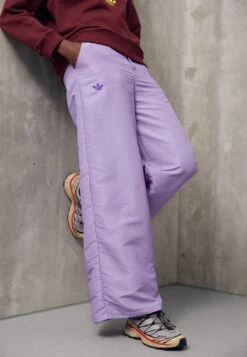 Adidas Originals Wide Leg Pant - Pantalon De Survêtement - Magic Lilac