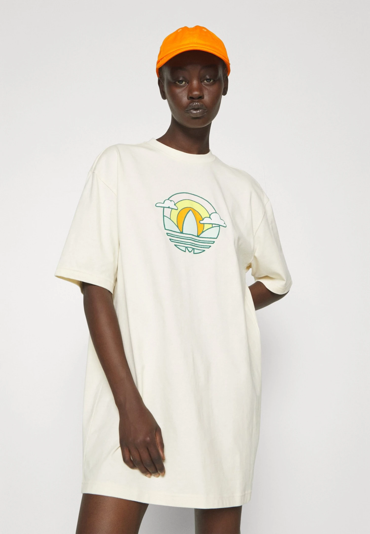 Adidas Originals Tee Dress - Robe En Jersey - White 7 Adidas Originals Tee Dress - Robe En Jersey - White – Image 7