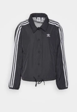 Adidas Originals Coach Jacket - Veste Légère - Black -ASOS 01d47d94845244bd9de8c17f7490e378