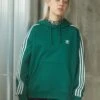 Adidas Originals Classics Oversized Hoodie - Sweatshirt - Dark Green