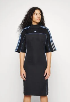 Adidas Originals Cutline Fitted Dress - Robe En Jersey - Black 10 Adidas Originals Cutline Fitted Dress - Robe En Jersey - Black -ASOS 02cbb0dc21f146e3aceb68baf6283a11