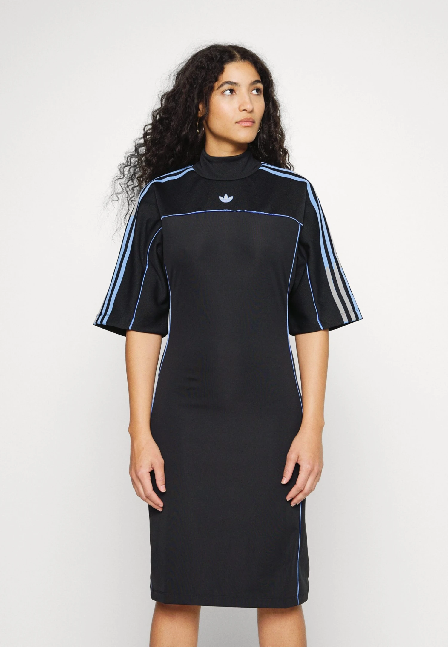 Adidas Originals Cutline Fitted Dress - Robe En Jersey - Black 3 Adidas Originals Cutline Fitted Dress - Robe En Jersey - Black – Image 3