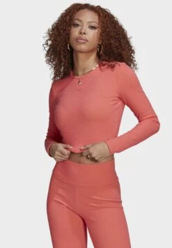 Adidas Originals T-Shirt À Manches Longues - Red