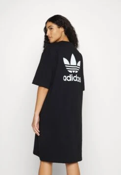 Adidas Originals Adicolor Classics Big Trefoil Tee Dress - Robe En Jersey - Black -ASOS 039d20124b114692ac3c93ebdc42fda8