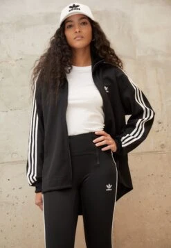Adidas Originals Adicolor Classics Long - Veste De Survêtement - Black