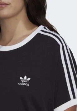 Adidas Originals 3 Stripes T - T-Shirt Basique - Black -ASOS 05419bebde9941a38725ec4e5cda8c80