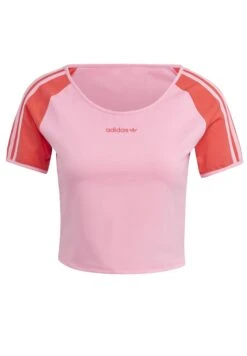 Adidas Originals Short - T-Shirt Imprimé - Semi Pink Glow/Real Coral -ASOS 05a921e75b7947adbcc3f1761208daf1