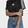 Adidas Originals Loose Fit Tee - T-Shirt Imprimé - Black