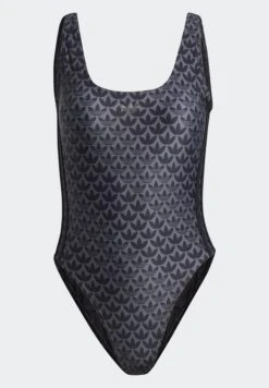 Adidas Originals Monogram 3 Stripes - Maillot De Bain - Black -ASOS 072c55380a4b4065a3a2c5d815cf4ee7