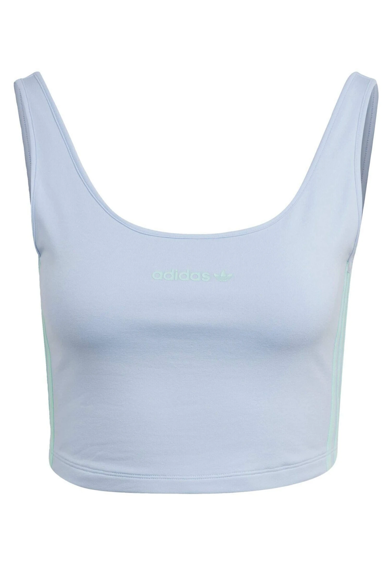 Adidas Originals Island Club Crop Tank - Débardeur - Blue Dawn 7 Adidas Originals Island Club Crop Tank - Débardeur - Blue Dawn – Image 7