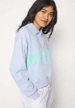 Adidas Originals Loose Collar - Sweatshirt - Blue Dawn -ASOS 0796697070f345a9b664a9fbbb8412c0