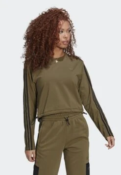 Adidas Originals Long Sleeve - T-Shirt À Manches Longues - Green