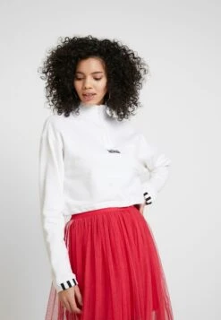 Adidas Originals Cropped - Sweatshirt - White