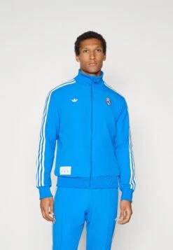Adidas Originals REAL MADRID ICON TRACK TOP - Article De Supporter D'équipe De Club - Bluebird/white