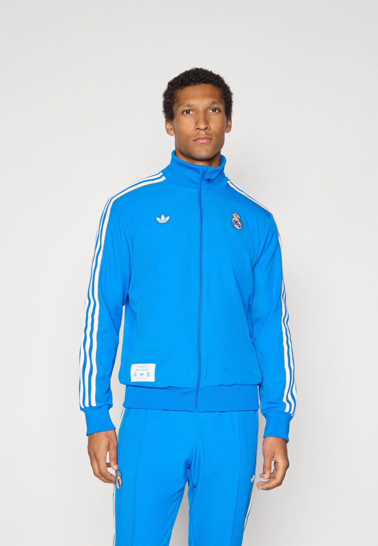 Adidas Originals REAL MADRID ICON TRACK TOP - Article De Supporter D'équipe De Club - Bluebird/white 1 Adidas Originals REAL MADRID ICON TRACK TOP - Article De Supporter D'équipe De Club - Bluebird/white