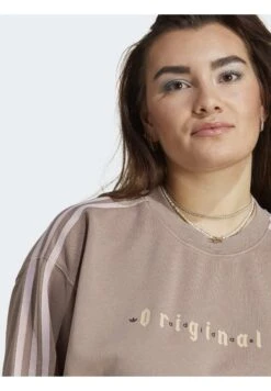 Adidas Originals Sweatshirt - Chalky Brown -ASOS 0ae060fd307946a3b85e1a960ba9b569