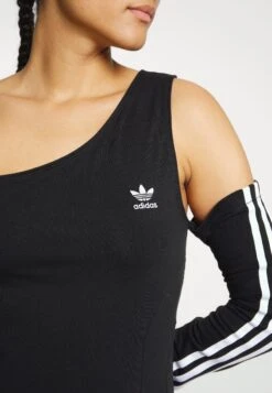 Adidas Originals Cutout Dress - Robe En Jersey - Black -ASOS 0b5d67c01e174854b9489c7aa04644a6