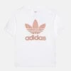 Adidas Originals Tee Junior Unisex - T-Shirt Imprimé - White