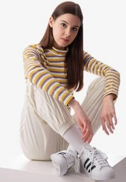 Adidas Originals T-Shirt À Manches Longues - Purple