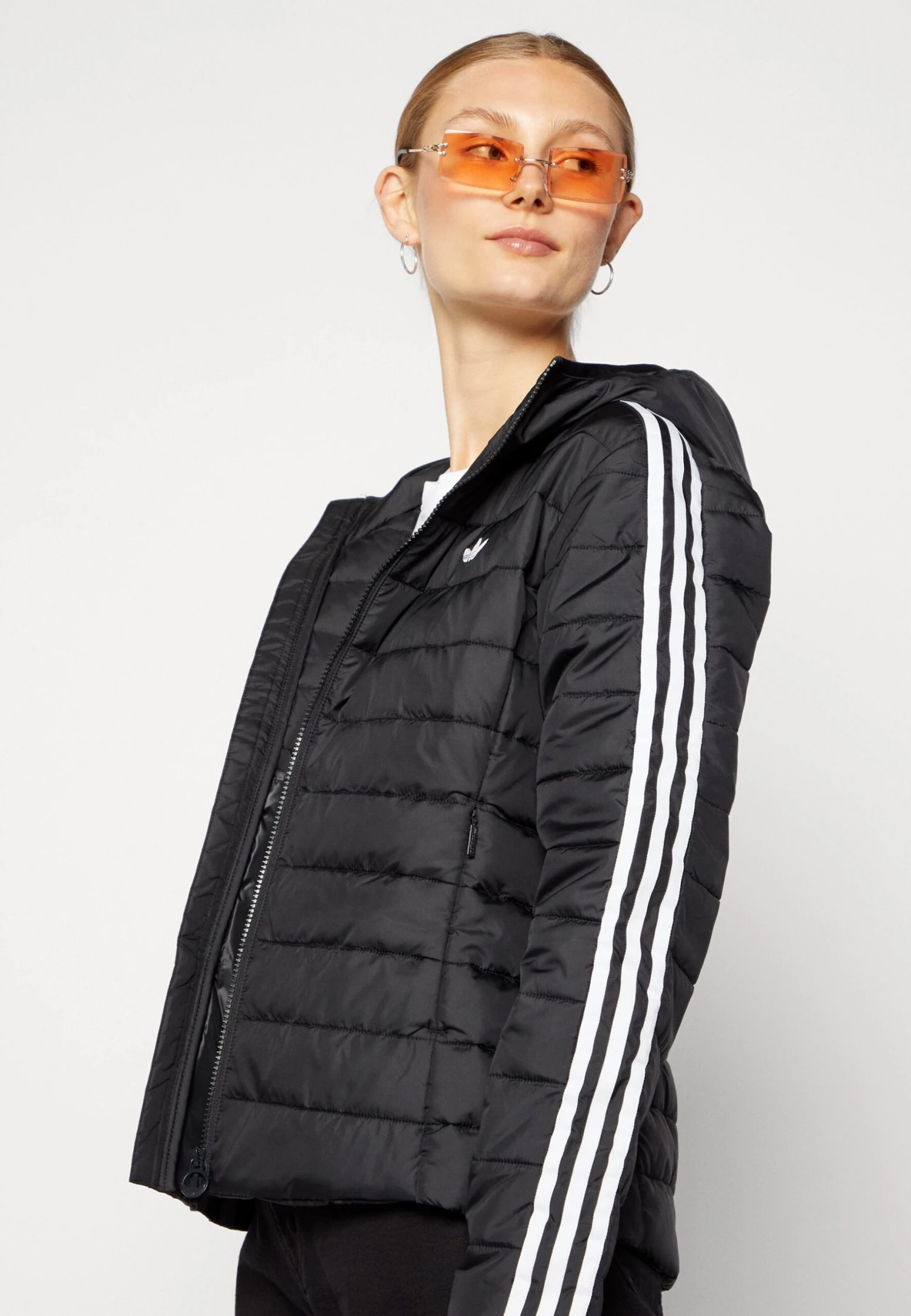 Adidas Originals Slim Padded Jacket - Veste Mi-Saison - Black 4 Adidas Originals Slim Padded Jacket - Veste Mi-Saison - Black – Image 4