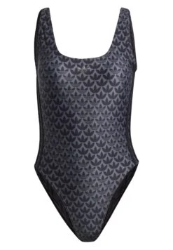 Adidas Originals Monogram 3 Stripes - Maillot De Bain - Black -ASOS 0d5ff9d890804a57b6a18a6ecb7d1e03