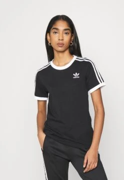 Adidas Originals 3 Stripes - T-Shirt Imprimé - Black