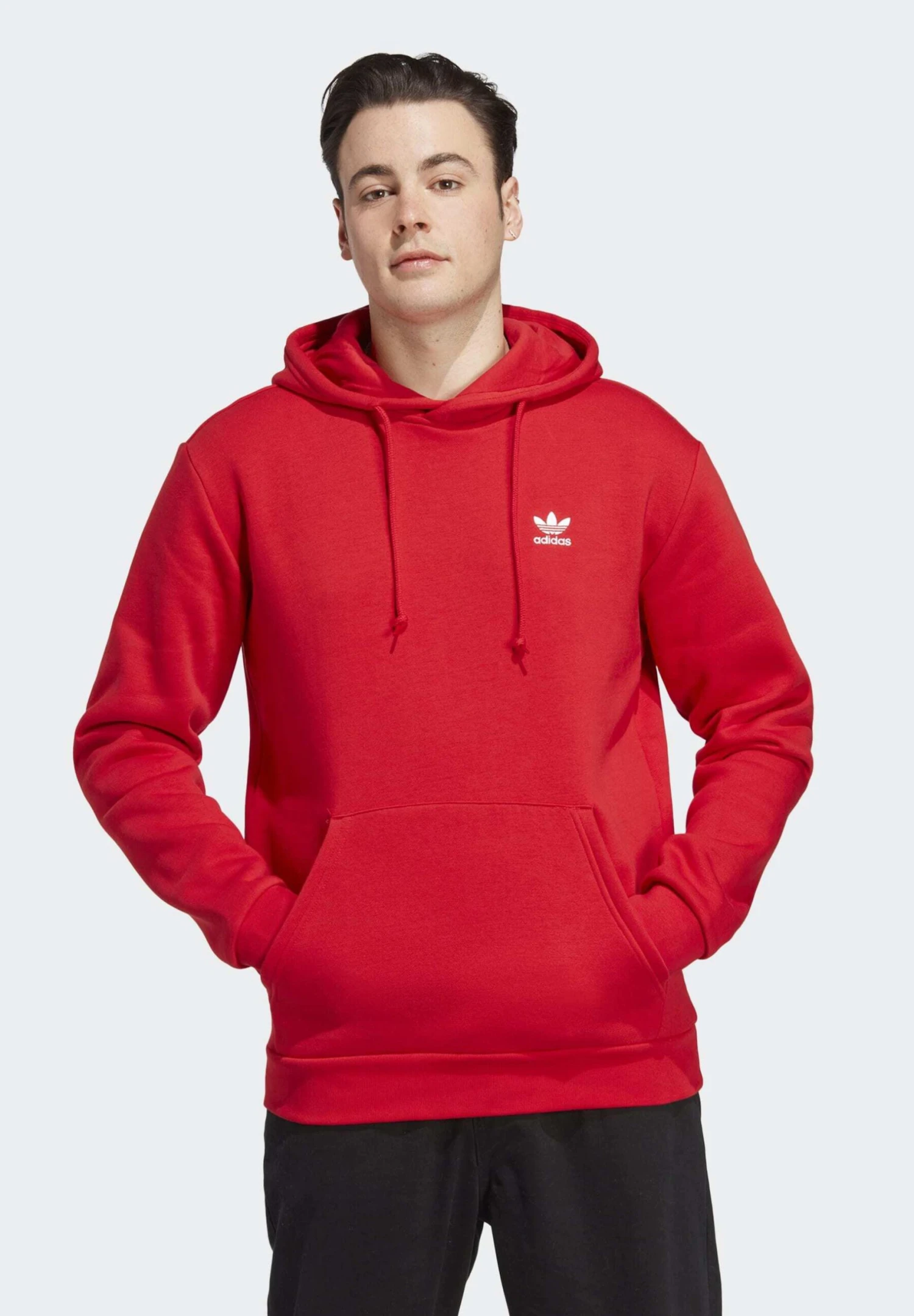 Adidas Originals Essential Hoody Unisex - Sweat À Capuche - Better Scarlet 1 Adidas Originals Essential Hoody Unisex - Sweat À Capuche - Better Scarlet