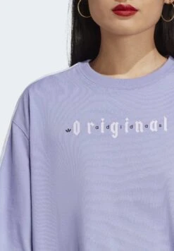 Adidas Originals Tee - T-Shirt Imprimé - Light Purple -ASOS 0e1f3d3e6e5b46bc831ea9ba36349182