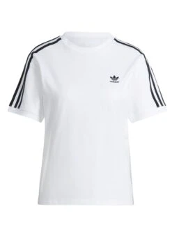 Adidas Originals 3 Stripes Tee - T-Shirt Imprimé - White 5 Adidas Originals 3 Stripes Tee - T-Shirt Imprimé - White -ASOS 0f3a0bb41ba54107aeb000dda8f8aaad