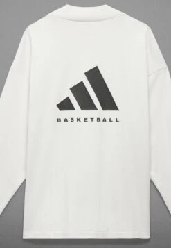 Adidas Originals One Bb L/S Tee - T-Shirt À Manches Longues - Cloud White -ASOS 0f47425525e04a86a7615b5912a89e8d