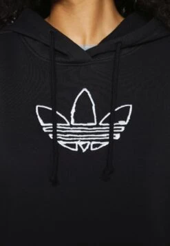 Adidas Originals Graphic Hoodie - Sweatshirt - Black -ASOS 10667f6cf69d4c3b8174d307599dc37e