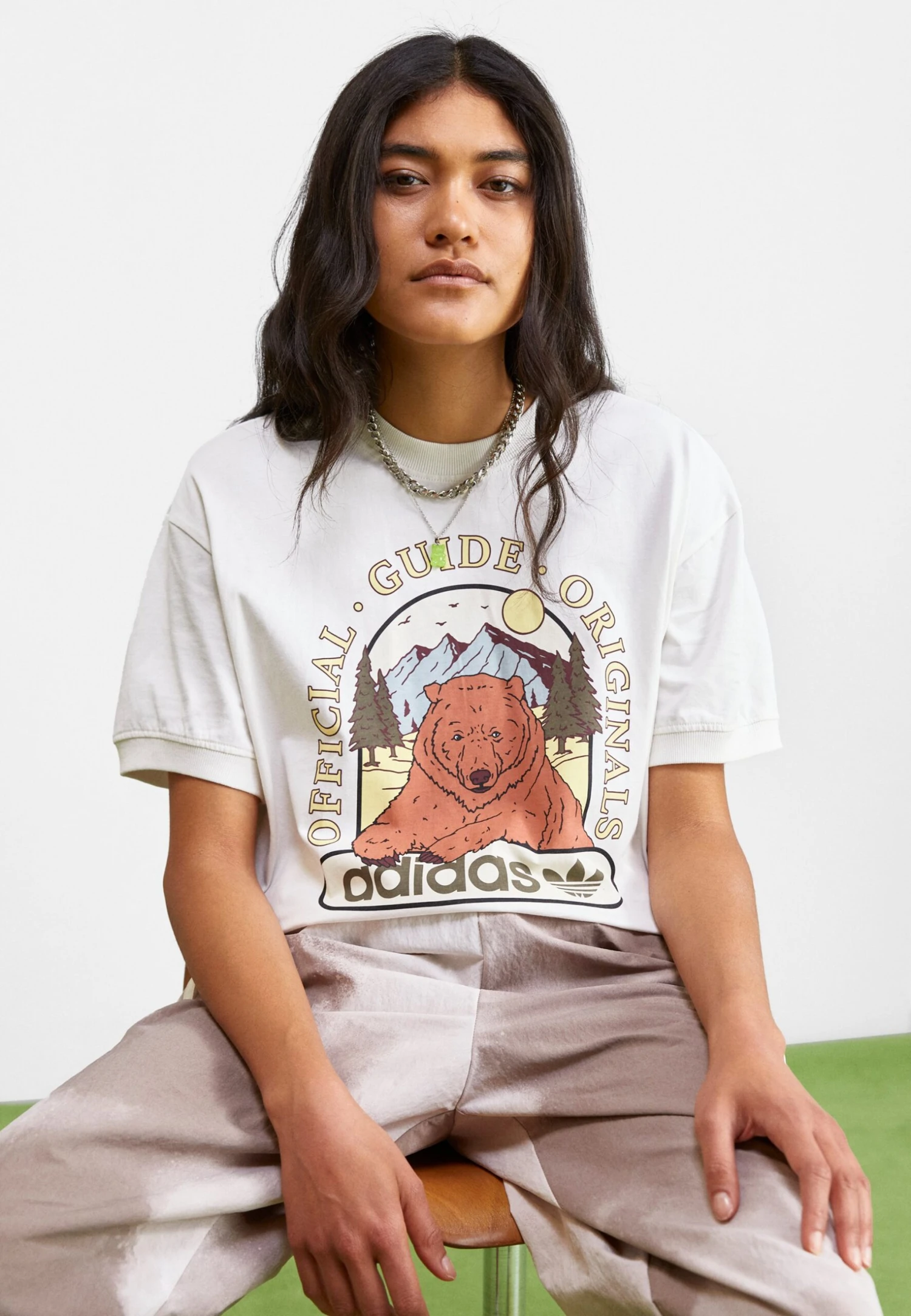 Adidas Originals Tee - T-Shirt Imprimé - Cloud White 1 Adidas Originals Tee - T-Shirt Imprimé - Cloud White