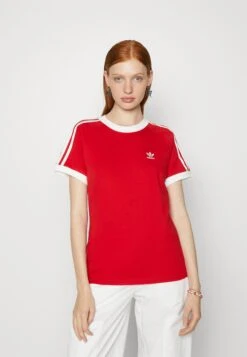 Adidas Originals T-Shirt Imprimé - Better Scarlet -ASOS 10ae89be524347fea73d301ebdd74237