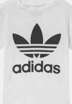 Adidas Originals Trefoil - T-Shirt Imprimé - White/Black -ASOS 110120439bad4b5eb765fd81fa997900