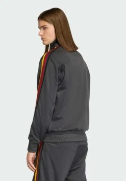 Adidas Originals FIREBIRD - Sweat Zippé - Utility Black/collegiate Gold/team Power Red/black