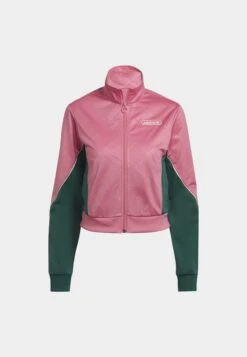 Adidas Originals Track - Veste De Survêtement - Rose Tone/Collegiate Green -ASOS 1277a928d9fe48b7a0842f3dae0e03ae
