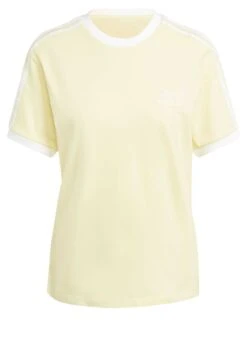 Adidas Originals Classics 3 Stripes - T-Shirt Imprimé - Almost Yellow -ASOS 14d4a6daa5084127aace2f7d035ef36a
