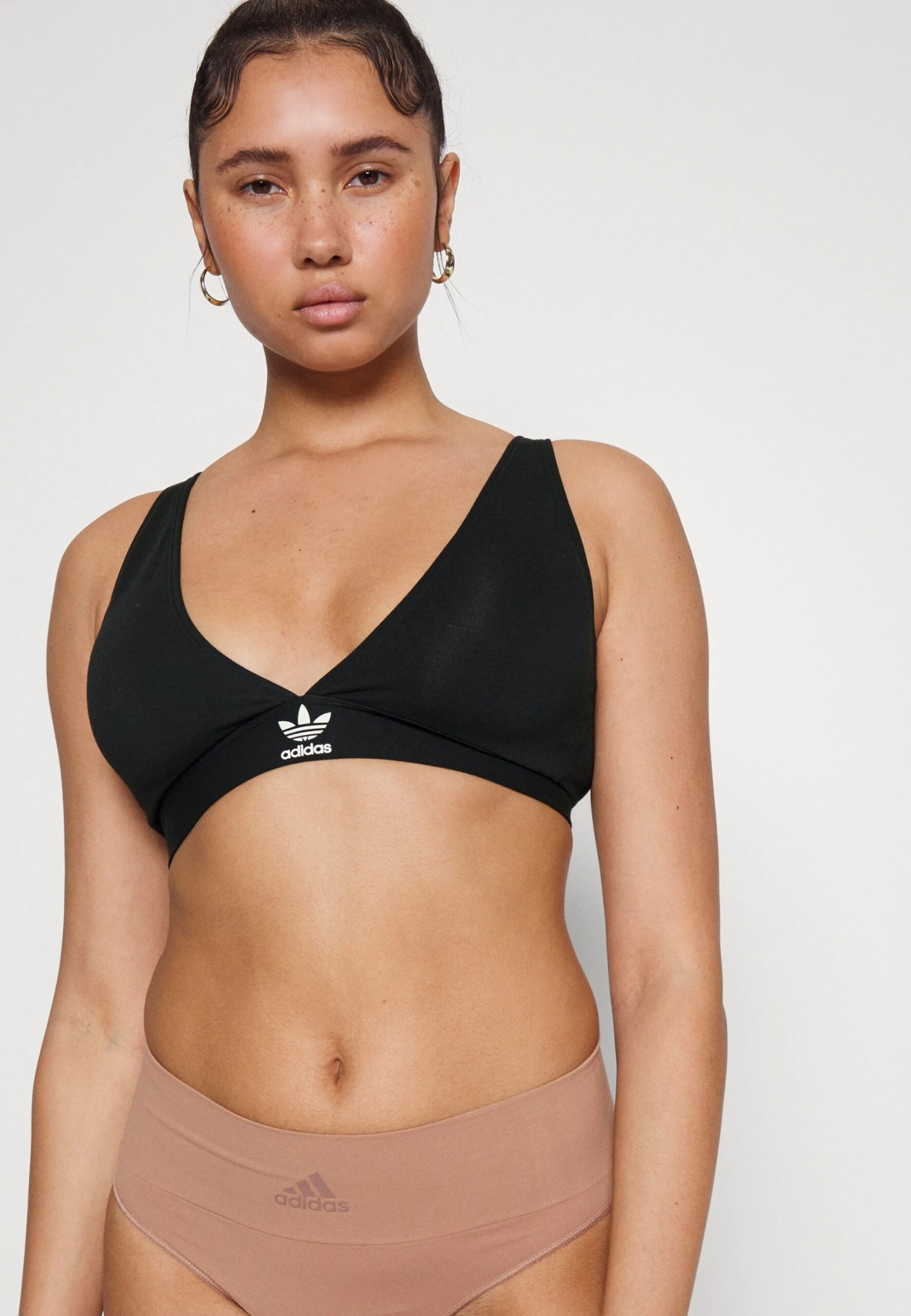 Adidas Originals Unlined - Soutien-Gorge Triangle - Black 1 Adidas Originals Unlined - Soutien-Gorge Triangle - Black