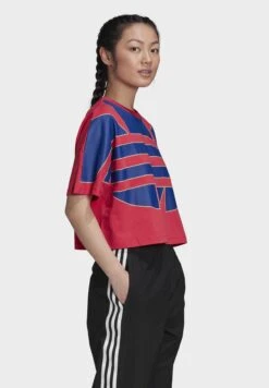 Adidas Originals Adicolor Large Logo T-Shirt - T-Shirt Imprimé - Pink -ASOS 14dea0a2e7664e8385d5cc911071ffa6