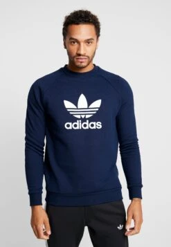 Adidas Originals Trefoil Crew Unisex - Sweatshirt - Collegiate Navy