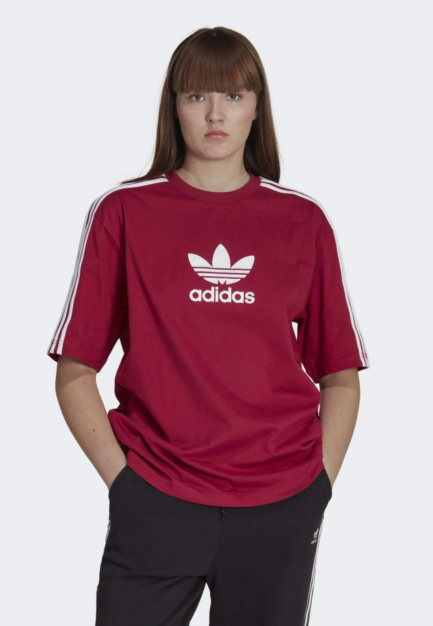 Adidas Originals T-Shirt Imprimé - Legacy Burgundy 1 Adidas Originals T-Shirt Imprimé - Legacy Burgundy