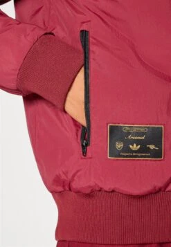 Adidas Originals ARSENAL FC ICON JACKET - Article De Supporter D'équipe De Club - Team Burgundy/black -ASOS 1657276895c34978bb572ff1b360cf05