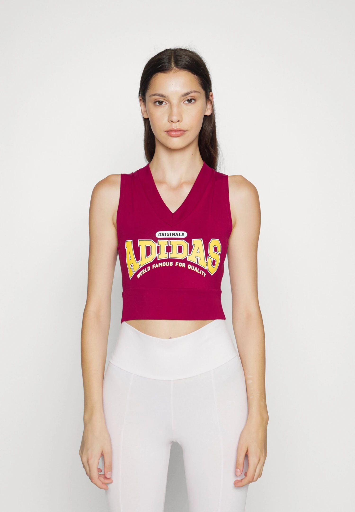 Adidas Originals Bodycon V - Débardeur - Legacy Burgundy 3 Adidas Originals Bodycon V - Débardeur - Legacy Burgundy – Image 3