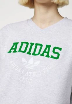 Adidas Originals Crew - Sweatshirt - Light Grey Heather -ASOS 18ab4c4d19d843378e9522f5e74be757