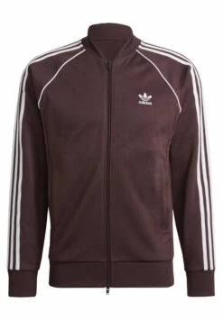 Adidas Originals Sweat Zippé - Red -ASOS 18f940259a494695a8732204c3cace29