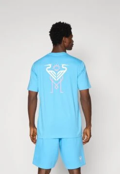 Adidas Originals INTER MIAMI CF ORIGINALS VARSITY TRAVEL T-SHIRT - Article De Supporter D'équipe De Club - Semi Blue Burst/white Tint