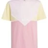 Adidas Originals Tee Junior Unisex - T-Shirt Imprimé - Easy Pink/Almost Yellow/Bliss Pink