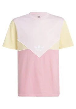Adidas Originals Tee Junior Unisex - T-Shirt Imprimé - Easy Pink/Almost Yellow/Bliss Pink