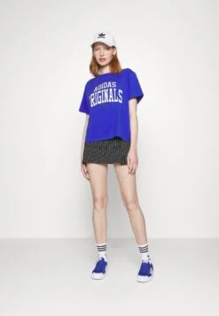 Adidas Originals T-Shirt Imprimé - Semi Lucid Blue -ASOS 1a0ad119d3c948c0a4ff8ae055c2ebc3