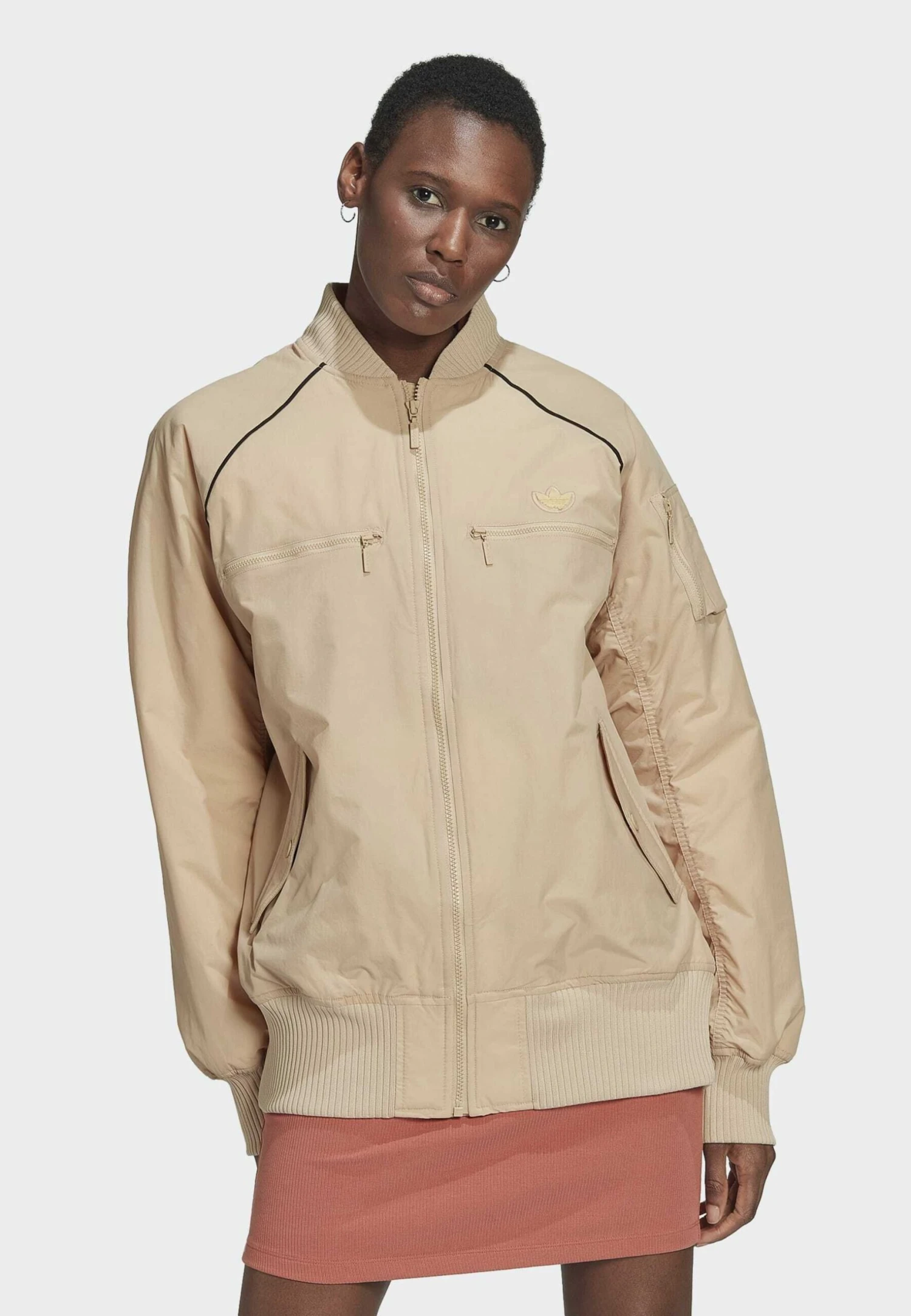 Adidas Originals Blouson Bomber - Beige 1 Adidas Originals Blouson Bomber - Beige